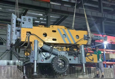 反井鉆機(jī)停機(jī)